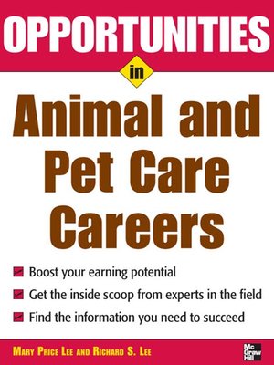 cover image of Opportunities in Animal and Pet Careers